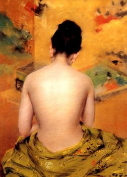 威廉 梅裡特 查斯 Back Of A Nude